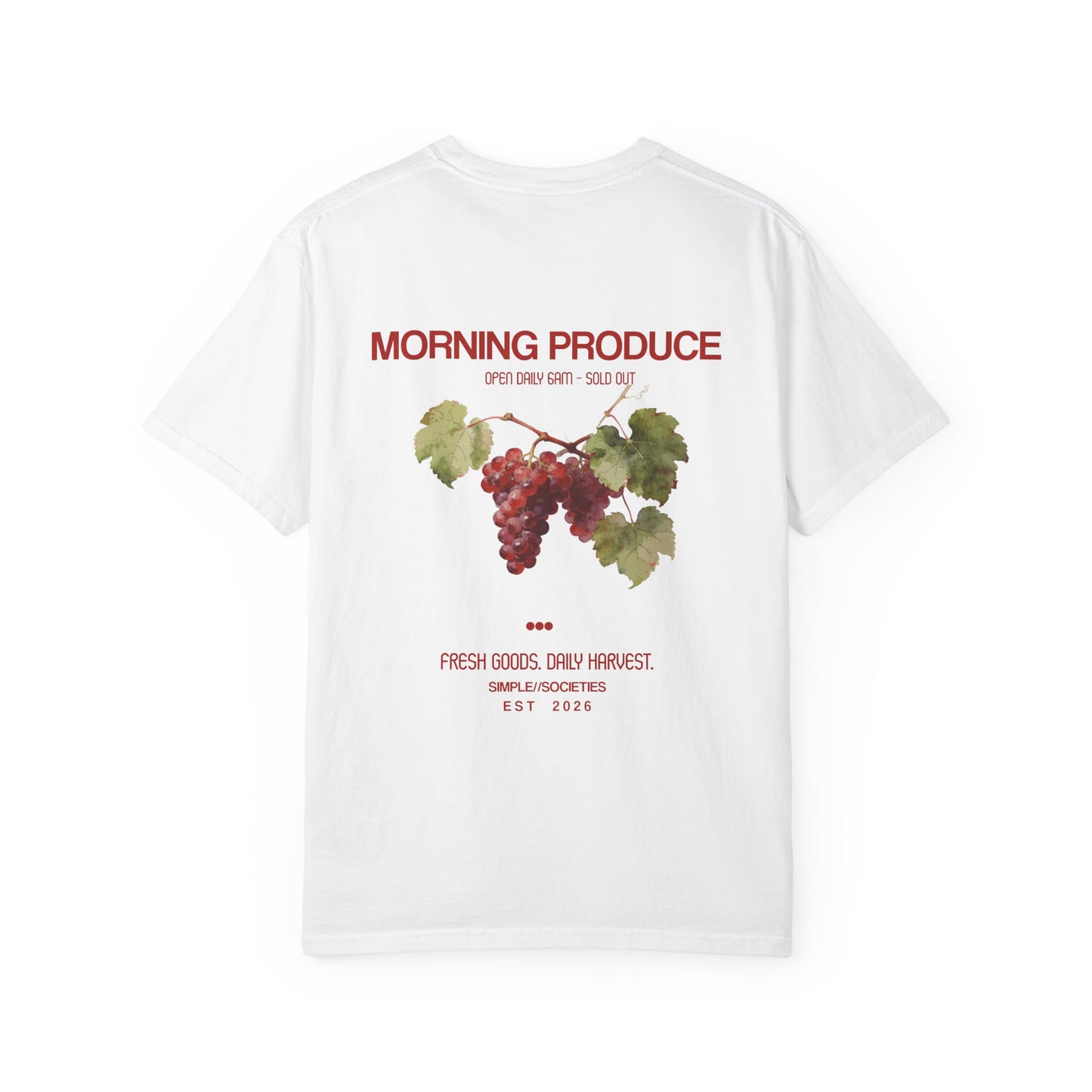 MORNING PRODUCE - Relaxed Fit Tee